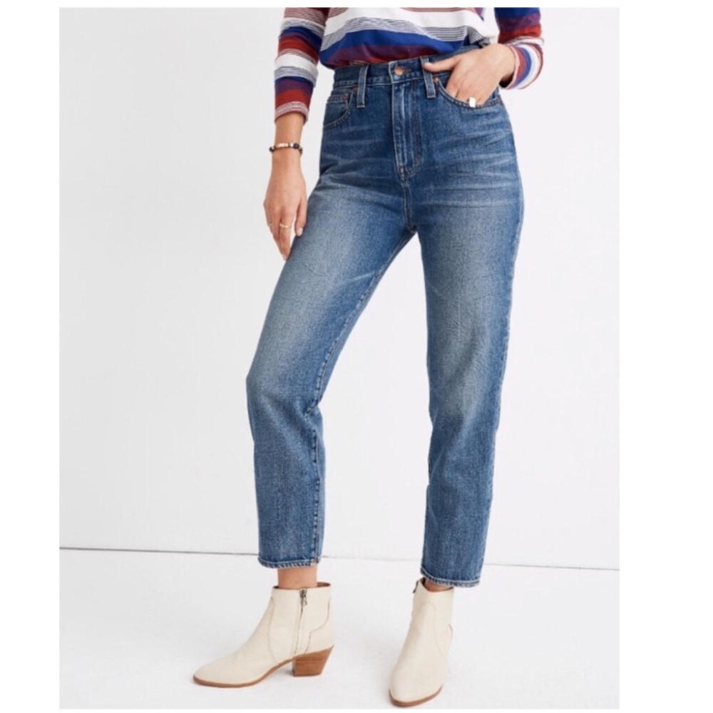 MADEWELL | High Rise The Momjean - Picture 1 of 10